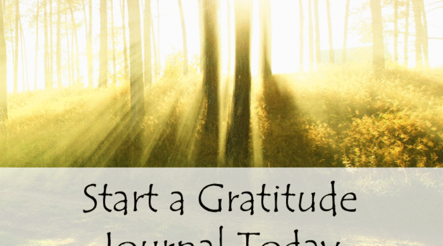 Start a Gratitude Journal Today