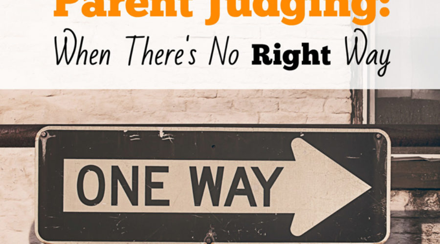 Parent Judging: When There’s No Right Way