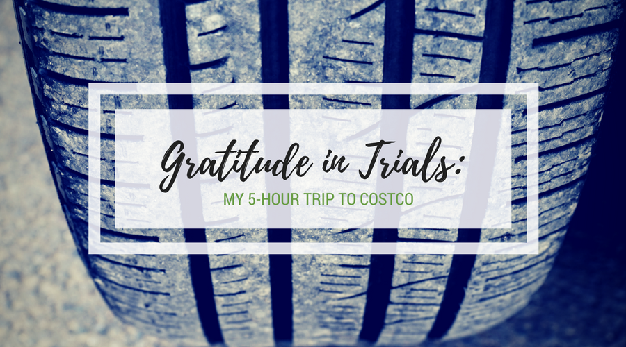Gratitude in Trials:  My 5-Hour Trip to Costco