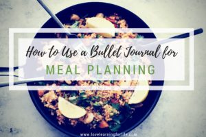 How to Use a Bullet Journal for Meal Planning